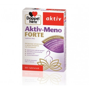 Doppelherz Aktiv-Meno Forte - вітаміни для жінок під час менопаузи, 30 таб.