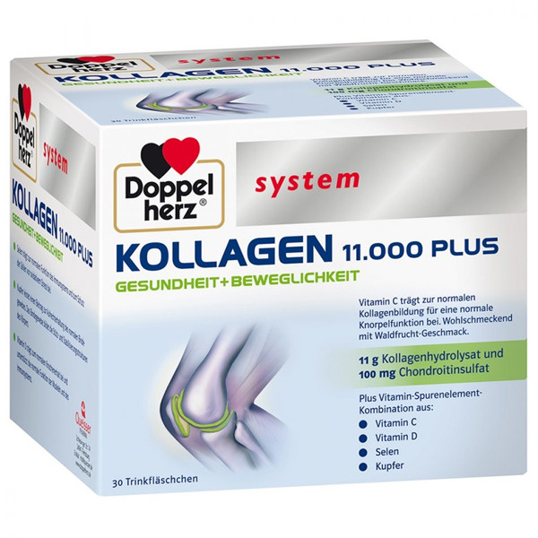 Doppelherz System Kollagen Beauty - питної комплекс для здоров'я і молодості шкіри, 25 мл х 30 амп.