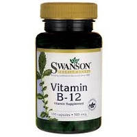 Swanson Vitamin B-12 - вітамін B12, 100 кап.