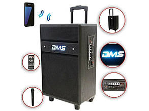 Музичний центр, аудіосистема, портативна колонка DMS K10-12MS (Bluetooth, WMA USB / SD / MP3-плеєр)