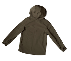 Куртка дитяча Soft-Shell флісова колір Олива, фото 6