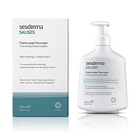Sesderma Salises Facial and Body Foamy Soap-free Cream Крем для умывания с салициловой кислотой, 300 мл