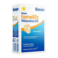 Humana benelife Vitamin D3 для дітей, 5 мл