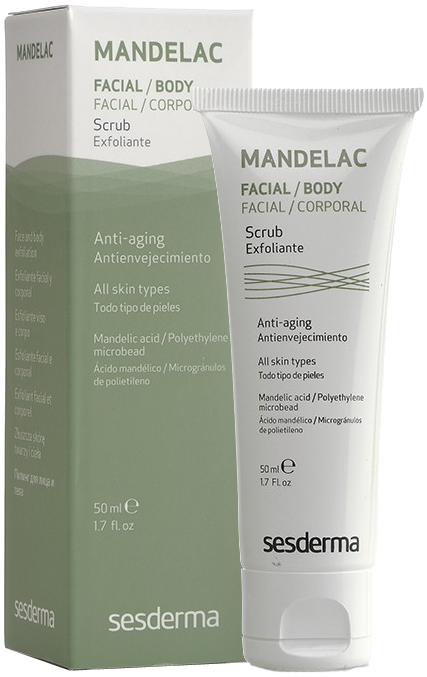 Sesderma Mandelac Scrub Скраб с миндальной кислотой для лица и тела Манделак, 50 мл