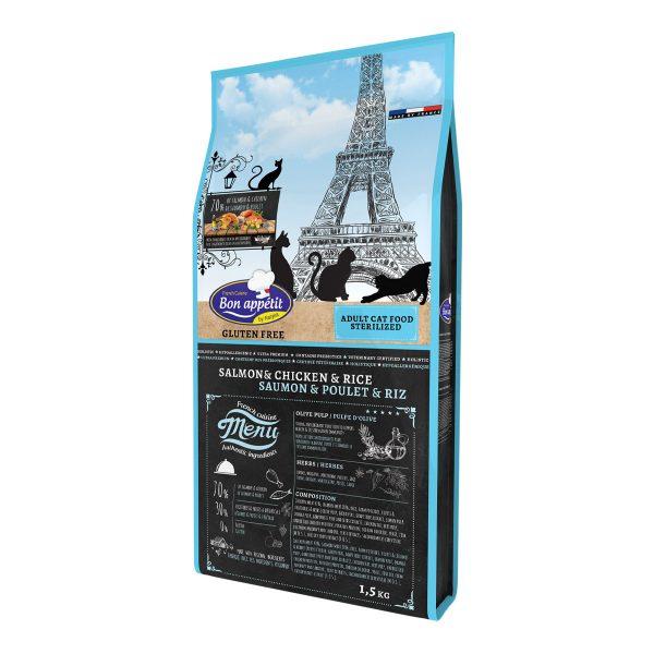 Bon Appetit Cat Adult Sterilized сухий корм для дорослих стерилізованих кішок, 12 кг