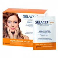 Gelacet Plus - антиоксидант, для здоров'я і молодості шкіри, 21 саші