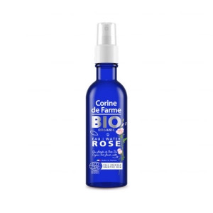 Corine de Farme Bio Rose - рожева вода для очищення шкіри обличчя, 200 мл