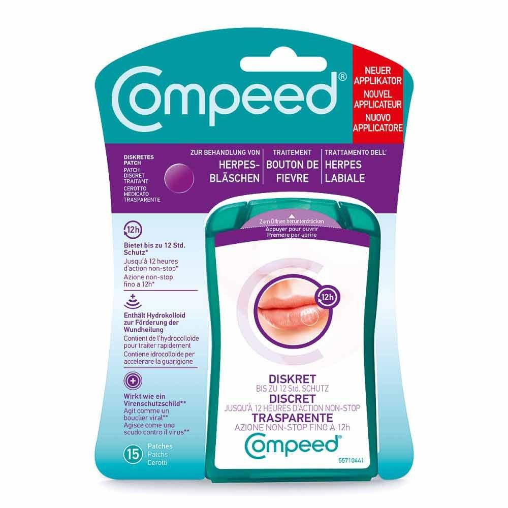 Compeed - пластир для лікування герпесу, 15 шт.