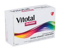 Vitotal для женщин - комплекс для женского здоровья, 30 таб.