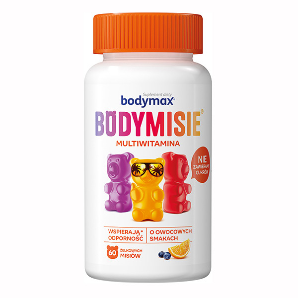 Bodymax Bodymisie - желейні вітаміни для дітей від 3 років, з фруктовим смаком, 60 шт.