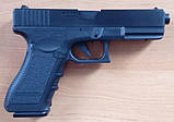 Дитячий пістолет Глок 17 — Glock 18C пластиковий корпус ZM 17, фото 6