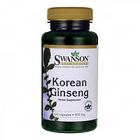 Korean Ginseng - корінь женьшеню, 500 мг, 100 кап.