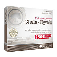 Olimp Chela-Cynk - цинк для волос, кожи и ногтей, 30 шт