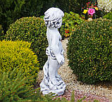 Садова фігура Хлопчик із ліхтарем + LED 81х38х26 см, фото 5