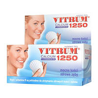 Vitrum Calcium 1250 + Vitaminum D3 - для костей, зубов, 60 шт