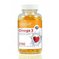 OstroVit Omega 3 - омега-3 і вітамін Е, 90 кап.