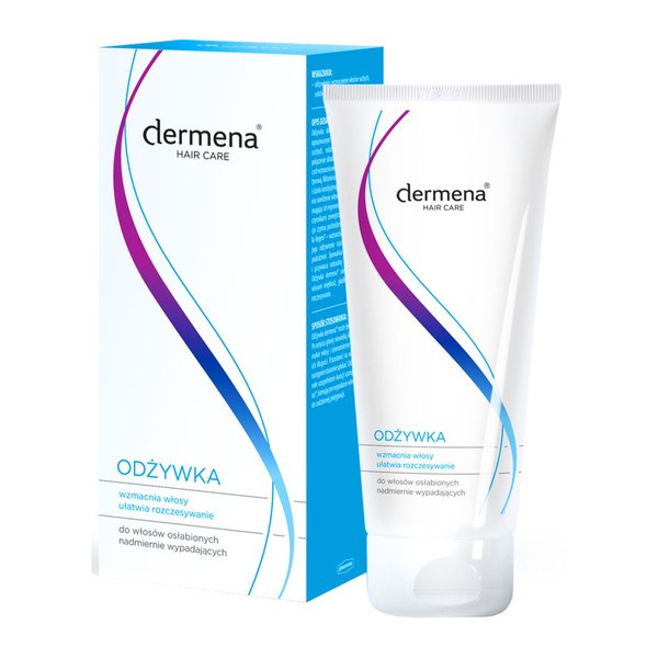 Dermena Hair Care - кондиціонер для волосся, зміцнює і полегшує розчісування, 200 мл