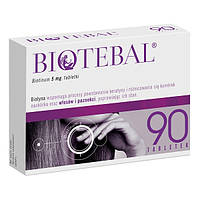 Biotebal 5mg - для волос и ногтей, 90 таблеток