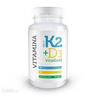 Vitamina K2 + D3 - витамин К2 и D3 для здоровья костей и зубов, 30 таб.