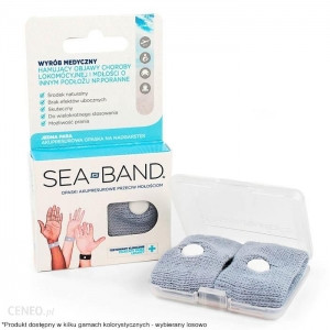 Sea Band - акупрессурних браслет від заколисування, нудоти, 2 шт.