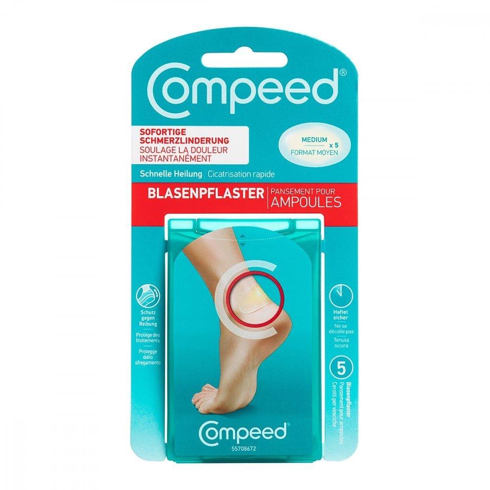Compeed - набір пластирів від пухирів, середні, 5 шт.