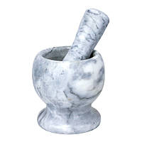 Ступка з пестиком кам'яна Мармур