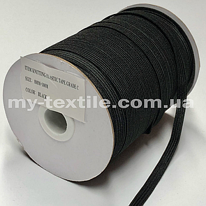 Гумка еластична 8 мм Чорна