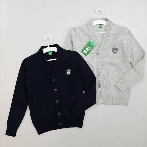 Школьная кофта для мальчика ADA серая 152 (ID#1555654395), цена: 460 ...