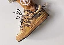 Чоловічі кеди Adidas Forum Low x Bad Bunny Dark Brown GW0264, фото 3