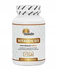 SOWELO Вітамін D3 2000МО 100 КАП