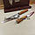Набір ножів Damascus DK-OK 4004-E olivewood handle 5 предм. AUS-10 сталь 67 шарів, фото 9