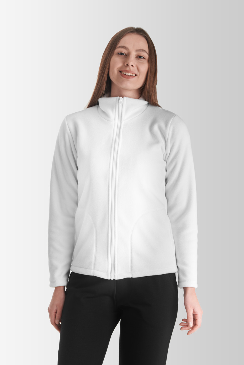 Флісова кофта Жіноча Vigo 270 Біла L, фото 1