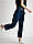Жіночі широкі джинси з кишенями, кюлоти, палацо, штани джинсові кльош, карго., фото 6