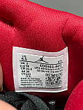 Кросівки Nike Air JORDAN 1 High Black Red White червоні жіночі найк аїр джердан демісезонні повсякденні, фото 10