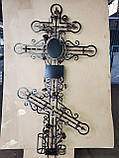 Кований хрест православний на могилу КПК АРТ 26, фото 4