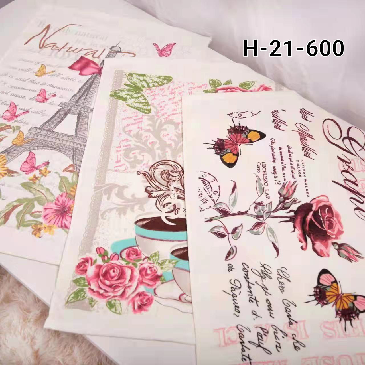 Рушник кухонне льон з махрою 40*60 см (від 12 шт)