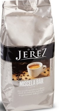 Кава в зернах з Італії Don Jerez Miscela Bar, купаж робусти та арабіки