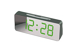 Годинник 19х8 см. прямокутні VST-763Y LED зелені