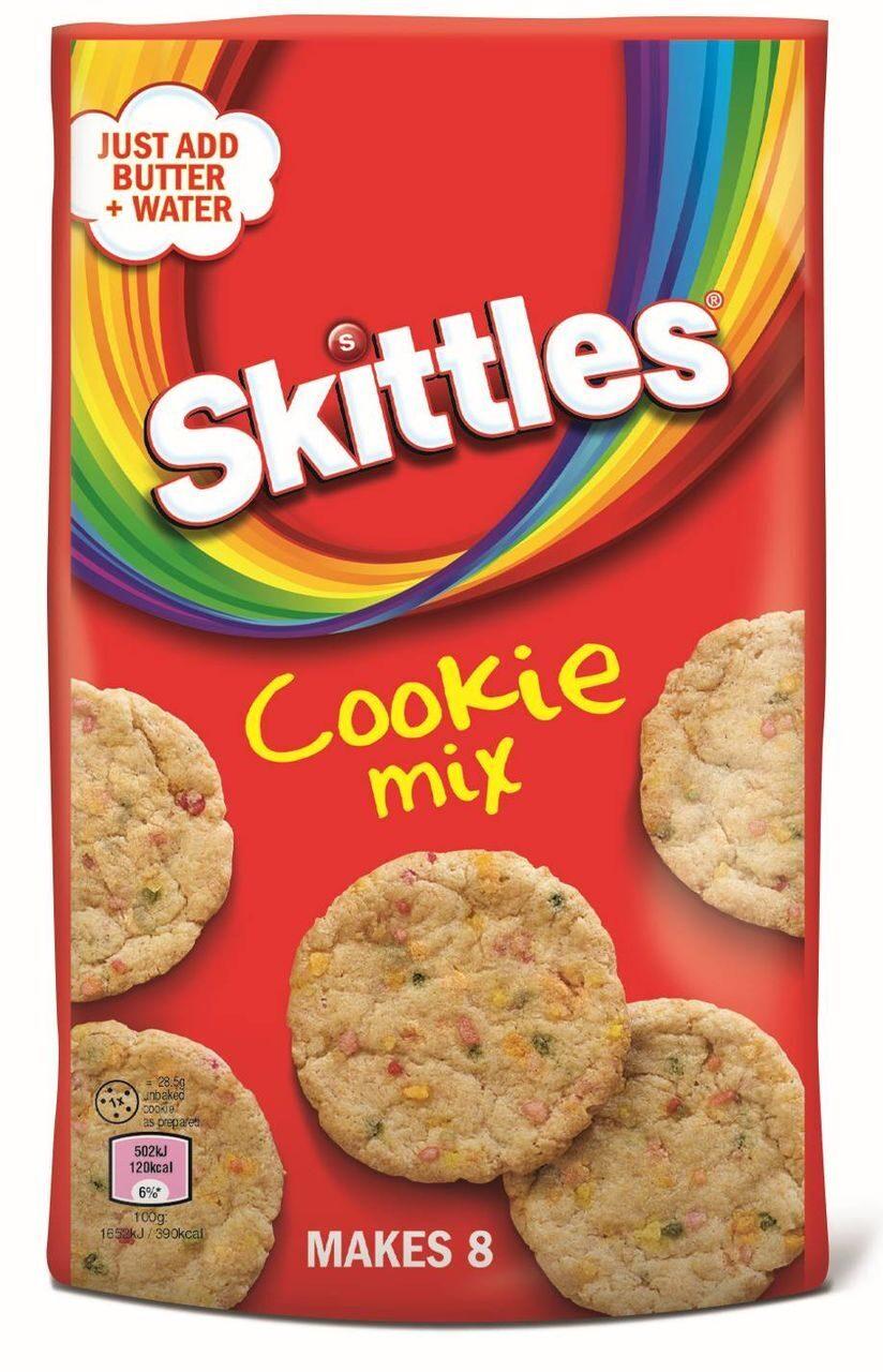 Суміш для приготування печива Skittles Cookies mix 180g