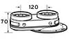 Адаптер для конденсаційних котлів Vaillant 80/120 х 80/80 (0020147470), фото 2