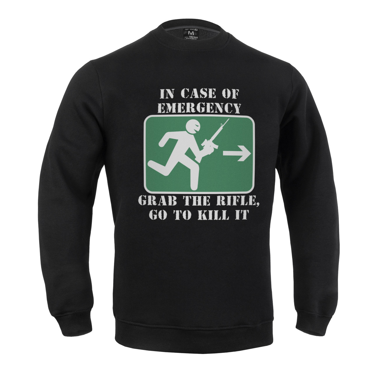 Світшот зимовий P1G-Tac® Grab The Rifle - Combat Black
