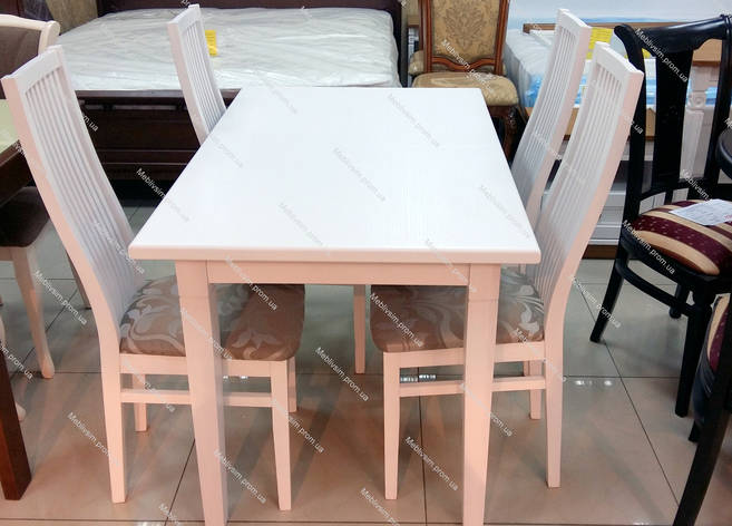 Розкладний стіл для кухні колір пірті Явір 1 GOOD WOOD Руськополянський Меблевий Комбінат Явір, фото 1