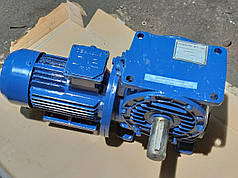 Мотор-редуктори черв'ячні МЧ-80-35,5 про/хв із електродвигуном 1,1 кВт