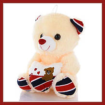 М'яка іграшка світний ведмедик 20 см, М'яка іграшка ведмідь, фото 3