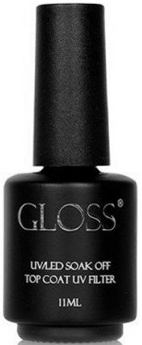 Топ для гель-лаку з УФ-фільтром GLOSS UV Filter Top Coat, 11 мл