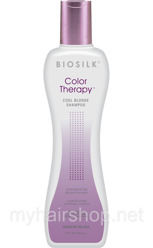 Шампунь для захисту кольору світлого та освітленого волосся BioSilk Color Therapy Cool Blonde Shampoo 355 мл
