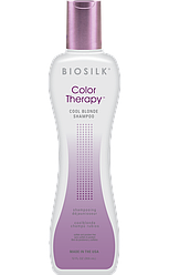 Шампунь для захисту кольору світлого та освітленого волосся BioSilk Color Therapy Cool Blonde Shampoo 355 мл