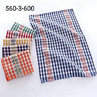 Від 12 шт.  Кухонний Орнамент Вафельні рушники.  Розмір 40×60 см. купити гуртом дешево в інтернет