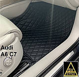 3D Ковірки Audi A8 D4 з Екокожі (2010-2017), фото 3