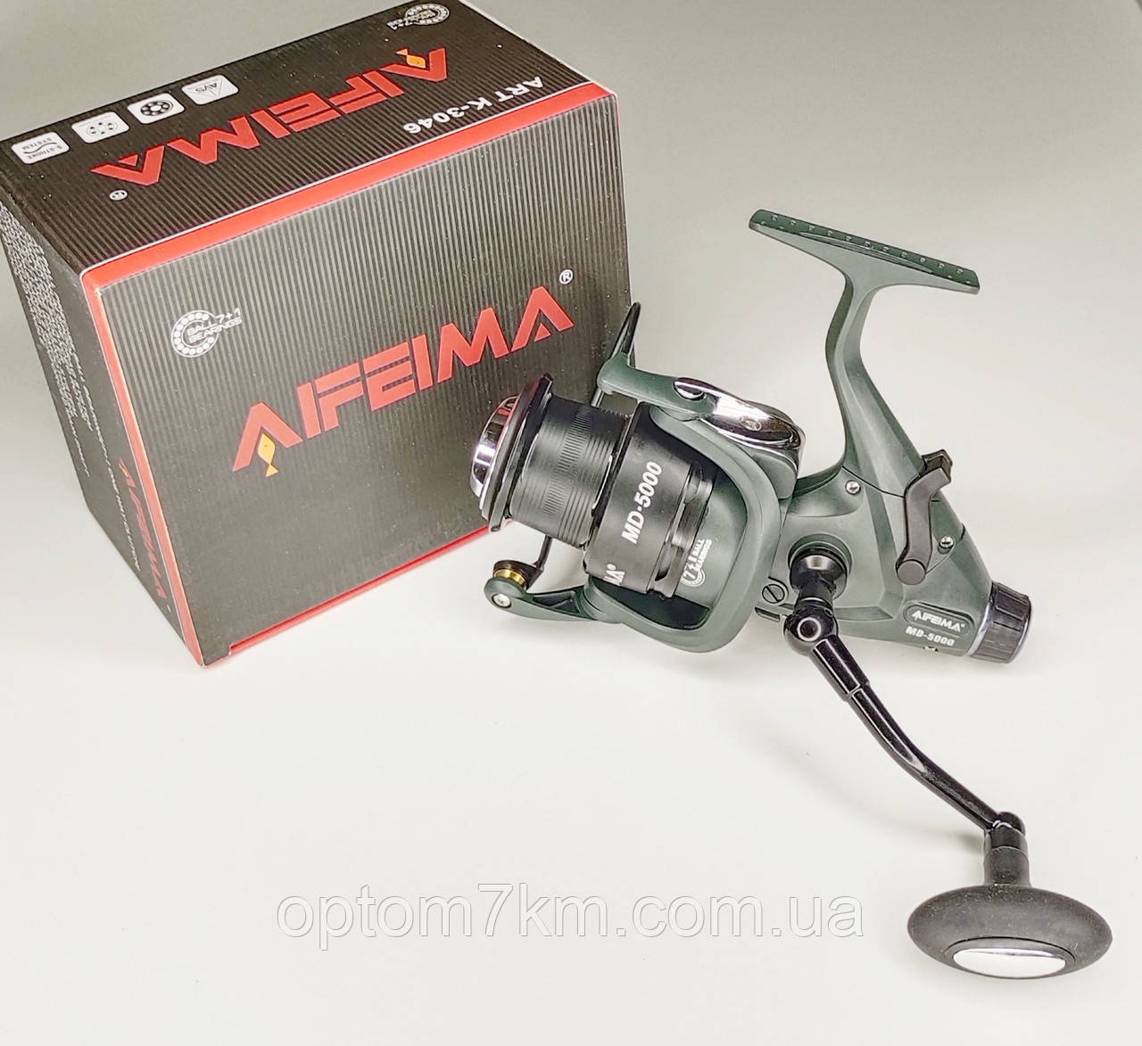 Катушка Feima MD-4000 baitrunner 7+1bb